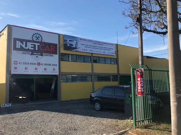 Fachada da INJETCAR em sua segunda fase