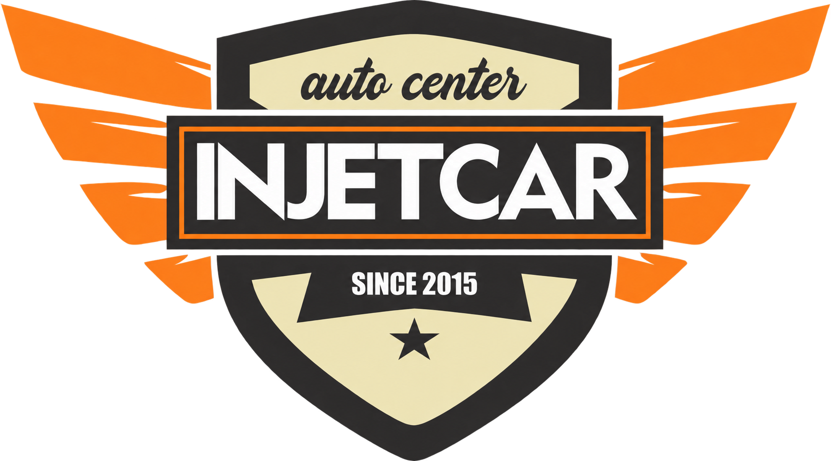 INJETCAR Auto Center — logo oficial